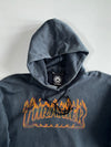 Thrasher Magazine | Black Flame Logo Hoodie (Xl)