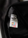 Vintage Adidas Originals Trefoil Black & Blue Zip-Up Hoodie (M)