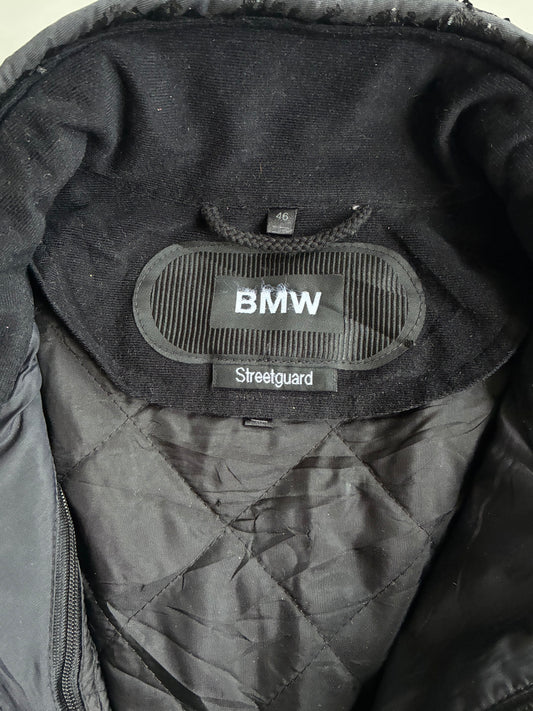BMW Motorrad Streetguard Riding Jacket – Black & Grey (PADDED) (M)