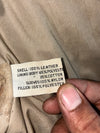 Vintage Americana Multi-Patch Suede Heavy Bomber Jacket (M)
