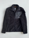 Timberland Black Sherpa Fleece Zip-Up Jacket (S/M)