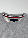 Tommy Hilfiger Fleece Crewneck Sweatshirt  Heather Grey (XL)
