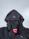 Puma Black Hooded Windbreaker Jacket (M)