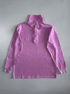 Lacoste Long Sleeve Croc Polo | Lilac Purple (M)