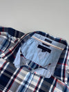Tommy Hilfiger Custom Fit Plaid Short Sleeve Shirt (XL)