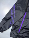 Adidas Windbreaker Rain Jacket Black/Purple (XL)