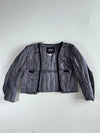 Vintage XTU Women’s Pink & Black Textile Motorcycle Jacket – “Innovation” (M)