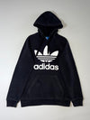 Adidas Originals Trefoil Black Pullover Hoodie (S)