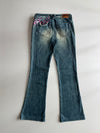 Big Train Osaka Tiger Embroidered Flare Jeans Women's (W:29) (L:40)