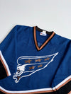 Vintage 90s Trimark Screaming Eagle Hockey Jersey – Blue & Copper(2XL)
