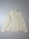 Jack Wolfskin Cream Off-White Fleece Zip Jacket Women’s (S)