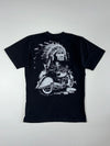Last Rebels Native Chief Motorcycle Graphic T-Shirt – Black (L)