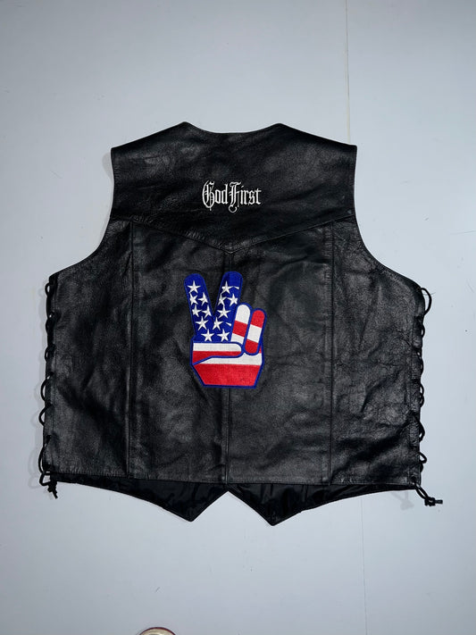 *Super Premium Original Leather Half Jacket (XL/2XL)