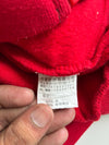 Big&Big Red Patch Zip Hoodie – Y2K Streetwear Badges |(XL)
