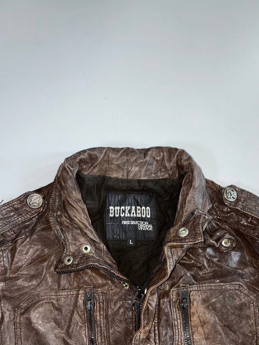 Buckaroo Premium Original Leather Jacket (M)