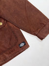 Dickies | Made in England Brown Waxed Hooded Field Jacket (XL)
