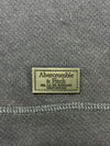 Abercrombie & Fitch Navy Quarter Zip Sweatshirt  (S)