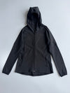 The North Face | Black Softshell Hooded Jacket | (XS)