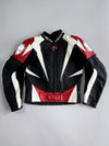 Arlen Ness Riding Gare Vintage Leather Motorcycle Racing Jacket (M)