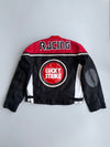 Lucky Strike | Black Red Motul Racing Jacket | Shoulder-and back padded (XL)
