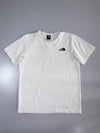 The North Face White Logo T-Shirt (L)