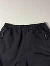 Vintage 90s Nike Black Snap Button 3/4 Track Shorts (W:30) (L:28)