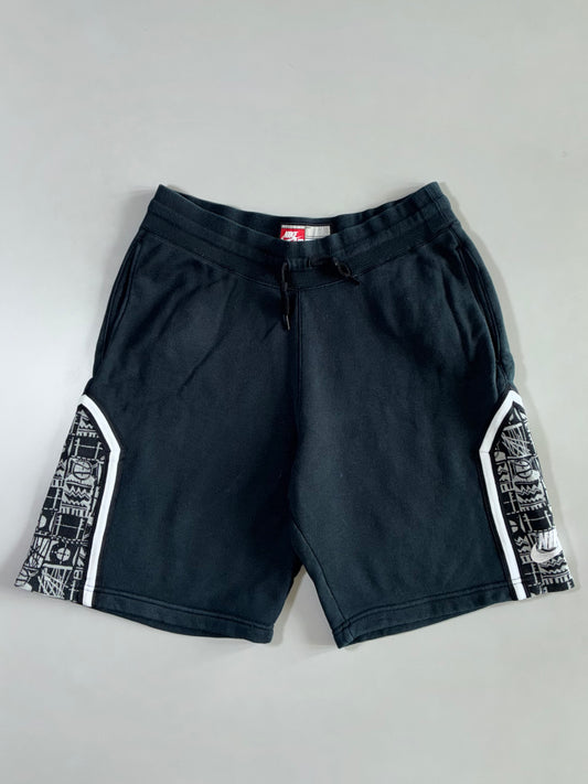 Nike Air Tribal Print Fleece Shorts Elastic (W:34|L:23)