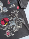 Pearl Fish | Dragon Graphic Tee Black | (L)