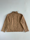 Vintage AeroDrome USA Tan Suede-Feel Café Racer Jacket – (XL)