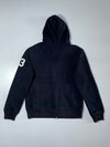 Roots Canada “Athletics 1973” Full-Zip Hoodie – Black, (L)