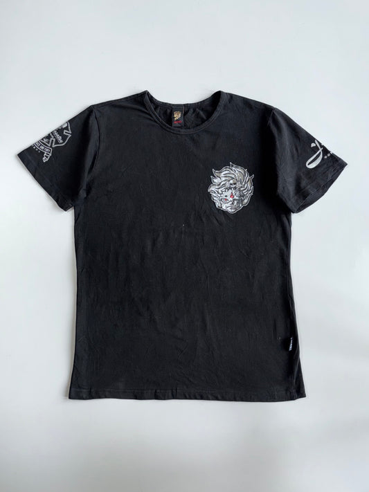 Uncarbi x Jizo-Bosatsu | Japanese Skull Graphic T-shirt (S)