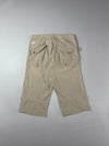 Puma Beige Cotton Capri Pants – Button Tab Hem (W:33) (L:28)