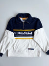 Head by Romantic Crown Colorblock Fleece Quarter-Zip  (M/L)
