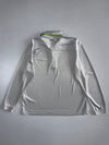 Adidas ClimaCool Long Sleeve Polo – White (L)