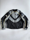 Suzuki Hayabusa AGVSport Pure Lather Motorcycle Racing Jacket with Back Hump (Paded)(2XL)