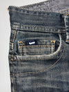 GAS Jeans Vintage Wash Straight Leg Denim Jeans (W:31) (L:41)