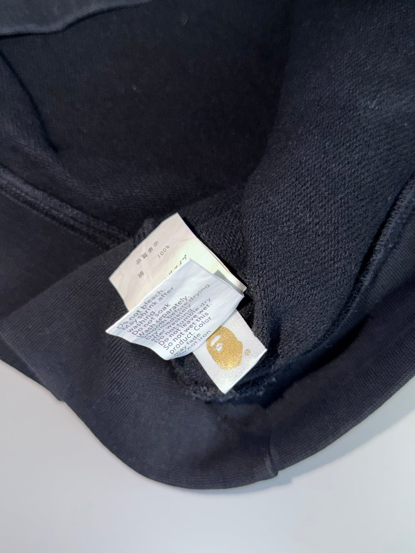 !        A Bathing Ape Classic College heavy Hoodie (Ultra Rare) (L)