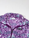 Columbia Fleece Full Zip Jacket — Purple Floral Print  Women’s  (XS)