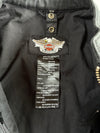 Harley-Davidson Black Studded Cotton Biker Jacket Women’s(XS)