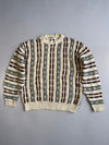 ZJantzen Heritage 3D Knit | Luxury Vintage Sweater (M)