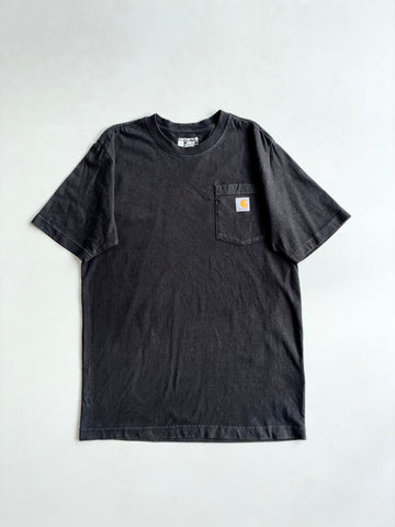 Carhartt Black Pocket Tee, Loose Fit (L)