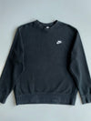 Nike | Club Fleece Embroidered Swoosh Crewneck (L)