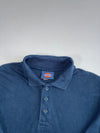 Dickies Long Sleeve Pique Polo Navy(L)