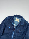 Levi’s Dark Indigo Zip-Up Denim Jacket – Blue Contrast Stitch (M)