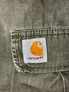 Carhartt Olive Green Ripstop Cargo Pants (W:30) (L:40)
