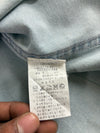 Starter Black Label Light Wash Denim Short Sleeve Work Shirt(2Xl)
