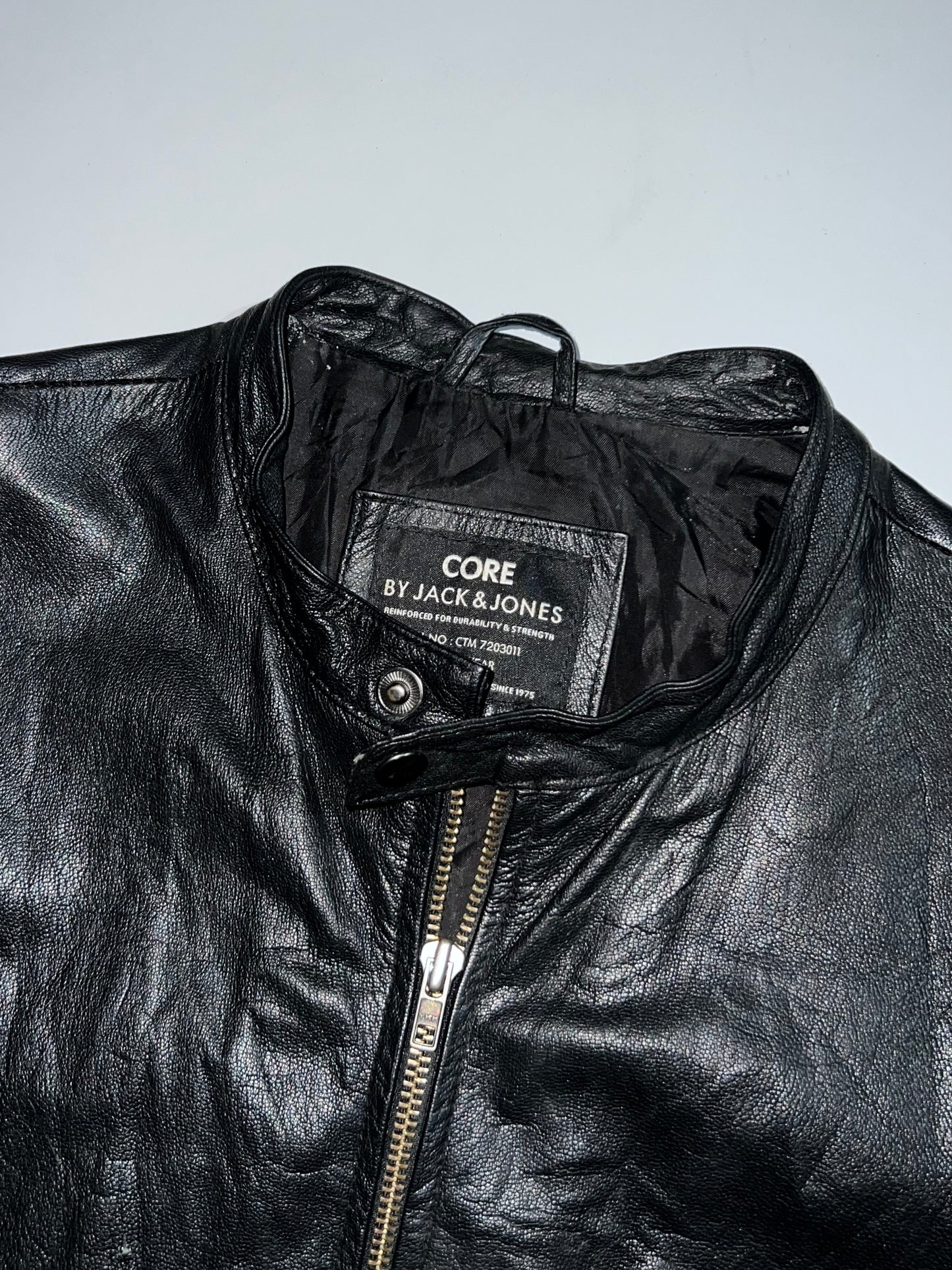 ZJack & Jones Original Leather Jacket (XL)