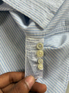Tommy Hilfiger Custom Fit Striped Oxford Shirt(2XL)