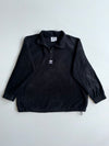 Adidas Originals Black Polar Fleece Half-Zip Pullover (2XL/3XL)