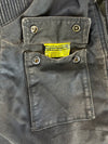 Spirit Motors Distressed Brown Riding Jacket Padded (L)